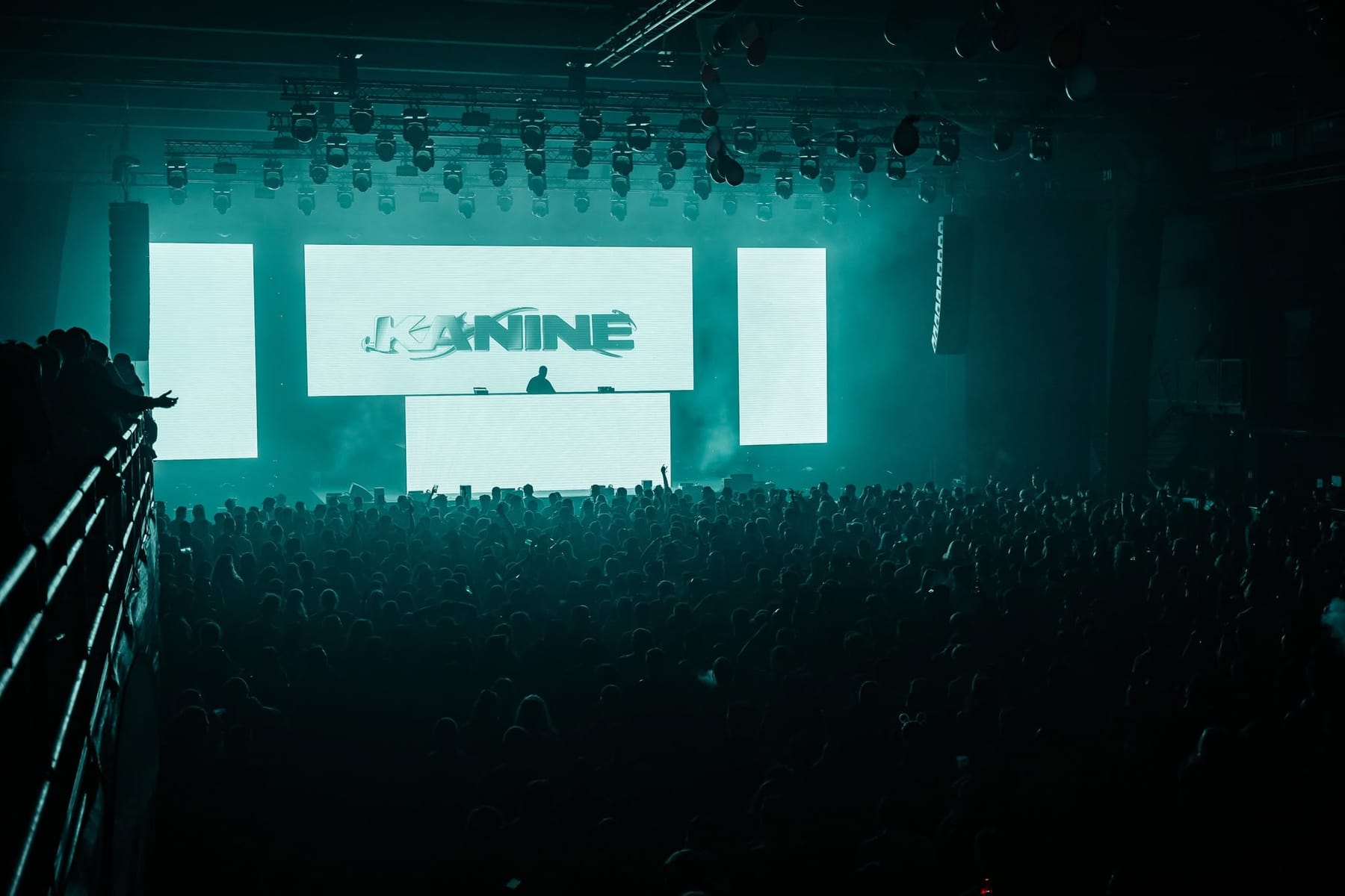 Kanine on stage at Pulsation: Utopia, FRIDAY 20 DEC 2024.